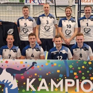 Eerste kampioen bij de senioren: Heren 5